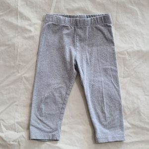 Pink Vanilla Gray Capri Leggings, 3T